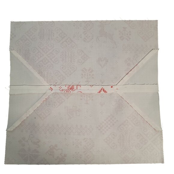 Snowball 14 Completed Quilting Blocks 10" Nordic Design Cotton Fabric Squares - Picture 8 of 16